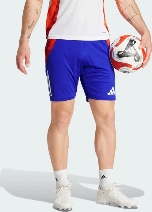 adidas Tiro 24 Competition Trainingshose kurz lucid blue/white (Herren)