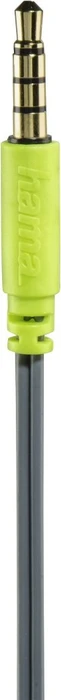 Hama In-Ear-Stereo-Ohrhörer "Action" grau/grün
