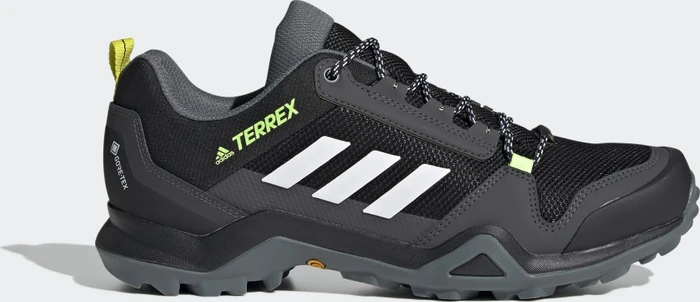 adidas Terrex AX3 GTX core black/cloud white/acid yellow (Herren)