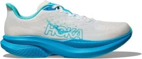 Hoka Mach 6 white/skyward blue (Herren)