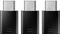 Samsung EE-GN930 Adapter USB-C 2.0 [Stecker]/USB 2.0 Micro-B [Buchse], schwarz, 3er-Pack Vorschaubild