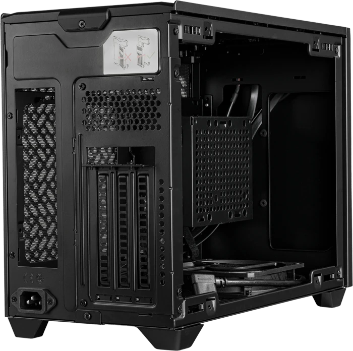 Cooler Master MasterBox NR200P [V2], schwarz, Glasfenster, Mini-ITX