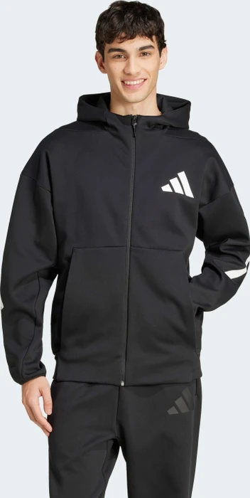 adidas Z.N.E. Zip Hoodie schwarz/weiß (Herren)