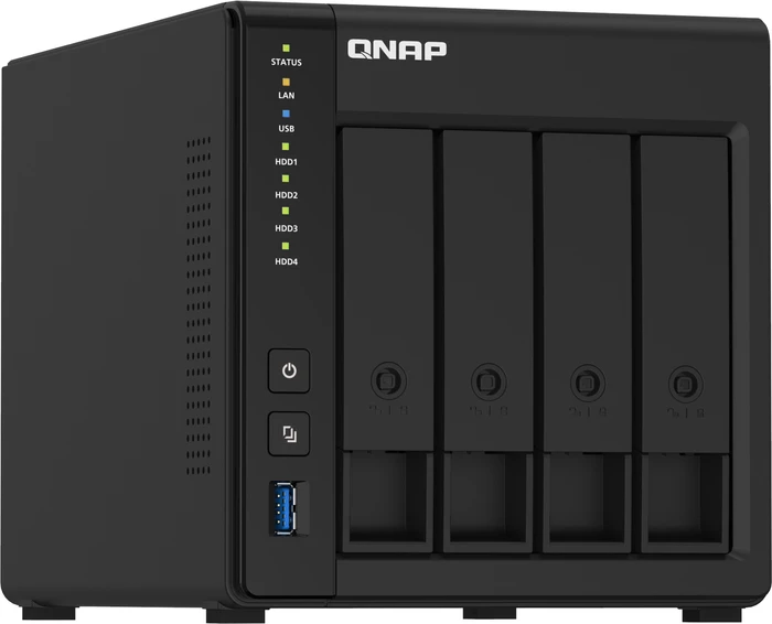 QNAP Turbo Station TS-451D2-2G, 2GB RAM, 2x RJ-45 1000Base-T, 4x USB 3.0
