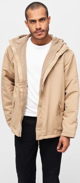 Brandit Windbreaker Frontzip Jacke camel (Herren)