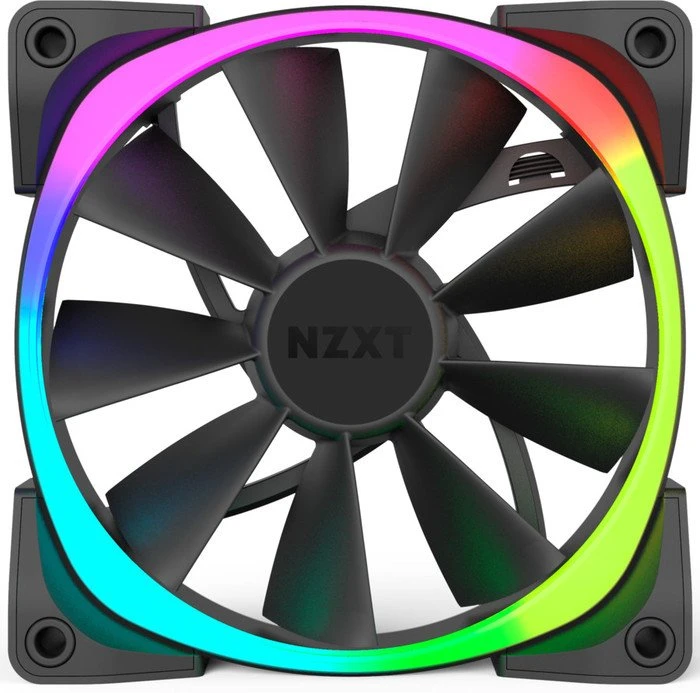 NZXT Aer RGB HUE+ 2er-Pack, LED-Steuerung, 140mm, 2er-Pack