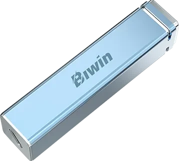 Biwin PD2000 Portable SSD, blau, 2TB, USB-C 3.2