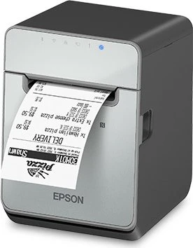 Epson TM-L100 Etikettendrucker trägerlos, Gb LAN, Thermodirekt