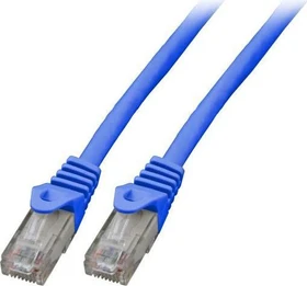 EFB Elektronik CCA Patchkabel, Cat6, U/UTP, RJ-45/RJ-45, 20m, blau