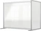 Nobo Premium Plus Erweiterung Schreibtisch-Trennwand aus Acryl, transparent/silber, 120x100cm Vorschaubild