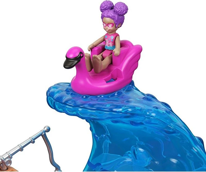 Mattel Polly Pocket - Pollyville Sonnenstrand Spielset