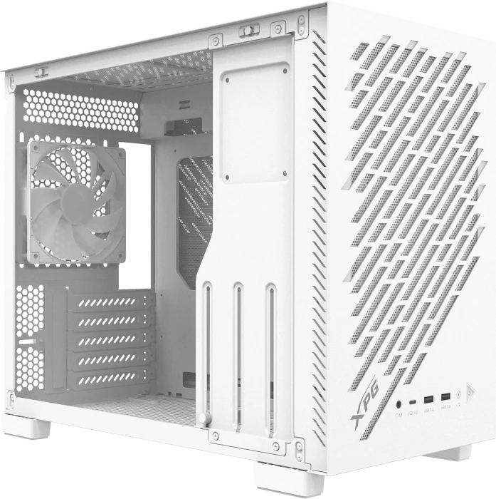 ADATA XPG Valor Air Nano White, Glasfenster
