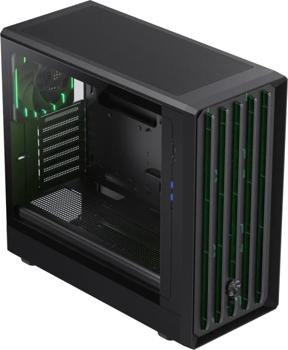 GameMax Claw 460 BK, Glasfenster