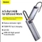 Baseus Metal Gleam 5-in-1 Hub, USB-C 3.0 [Stecker] Vorschaubild