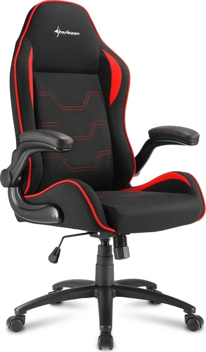Sharkoon Elbrus 1 Gamingstuhl, schwarz/rot