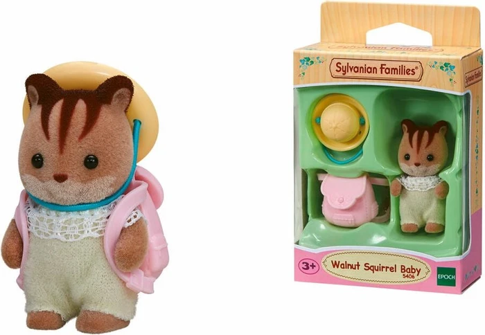 Epoch Sylvanian Families - Babys - Walnuss Eichhörnchen Baby