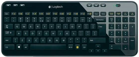 Logitech K360 Wireless Keyboard, Black Glamour, USB, DE