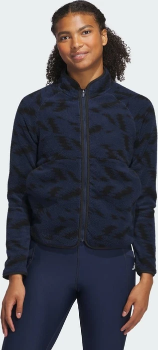adidas Ultimate365 Printed Fleece Jacke collegiate navy (Damen)