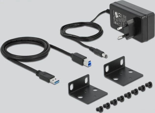 DeLOCK Industrial Rackmount USB-Hub, 10x USB-A 3.0, USB-B 3.0 [Buchse]