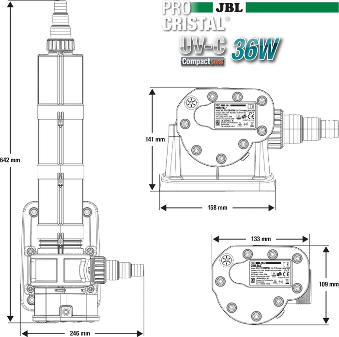 JBL Pro Cristal UV-C Compact Plus