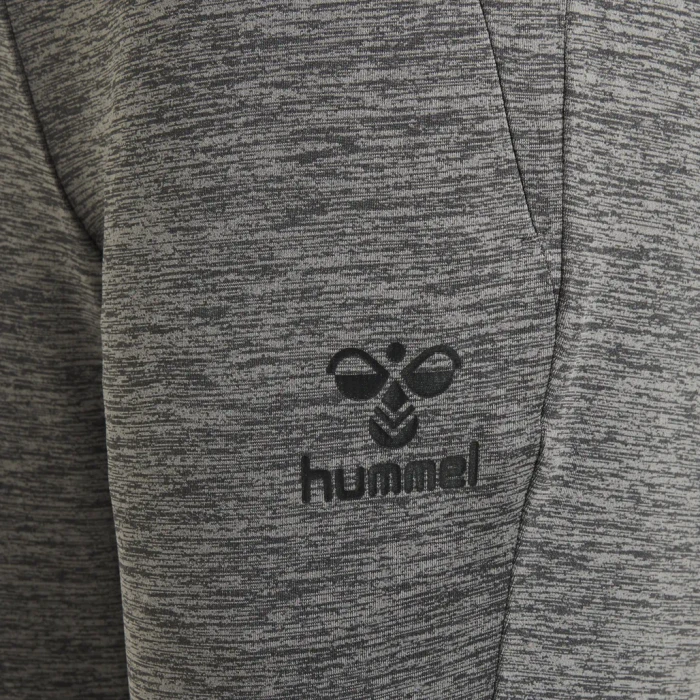 hummel Selby Tapered Trainingshose lang grey melange
