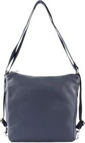 Mandarina Duck Mellow Leather Schultertasche dress blue