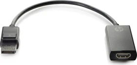 HP aktives DisplayPort 1.2/HDMI 1.4 Adapterkabel schwarz, 0.3m