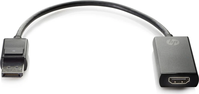 HP aktives DisplayPort 1.2/HDMI 1.4 Adapterkabel schwarz, 0.3m