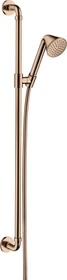 Hansgrohe Axor Showers/Front Handbrause 85 1jet mit 90cm Brauseset polished red gold