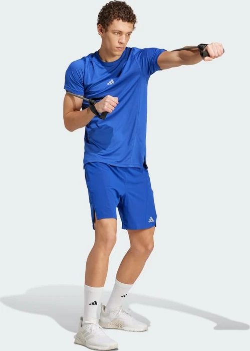 adidas Designed for Training HIIT Workout Heat.RDY Funktionsshirt kurzarm semi lucid blue (Herren)