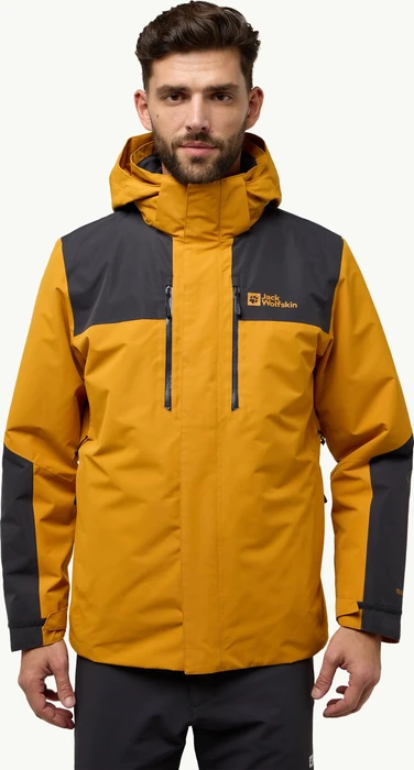 Jack Wolfskin Jasper 3in1 Funktionsjacke safflower (Herren)