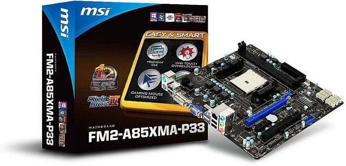 MSI FM2-A85XMA-P33 (AMD FM2)