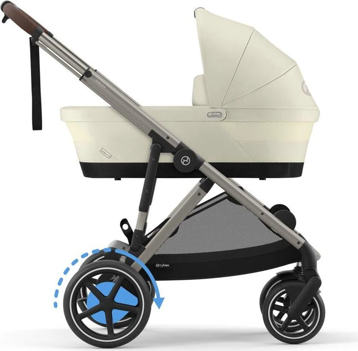 Cybex e-Gazelle S Taupe Frame seashell beige 2024