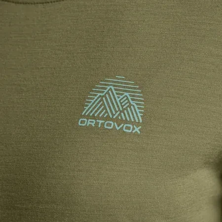 Ortovox 120 Cool Tec Mountain Stripe Funktionsshirt kurzarm wild herbs (Damen)