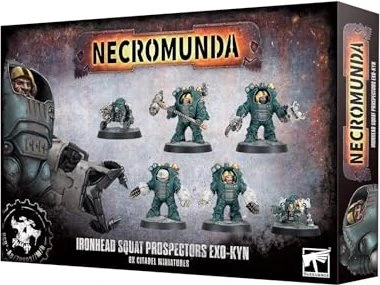Games Workshop Warhammer Necromunda - Ironhead Squat Prospectors Exo-kyn