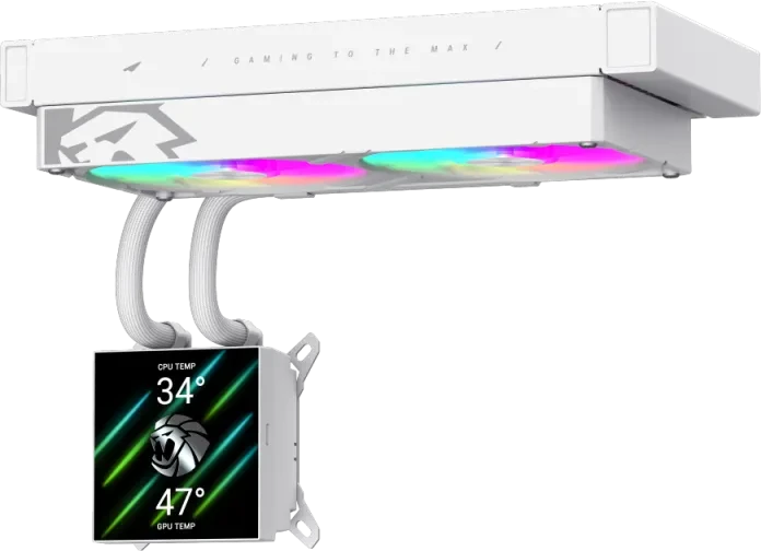 GameMax Glacier 240 WH, weiß
