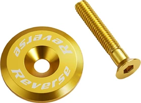 Reverse Components Aheadkappe gold