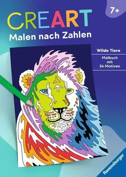 Ravensburger Malen nach Zahlen CreArt Wilde Tiere