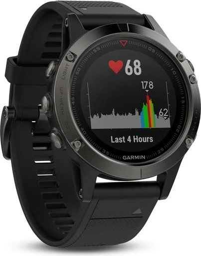 Garmin Fenix 5 grau/schwarz
