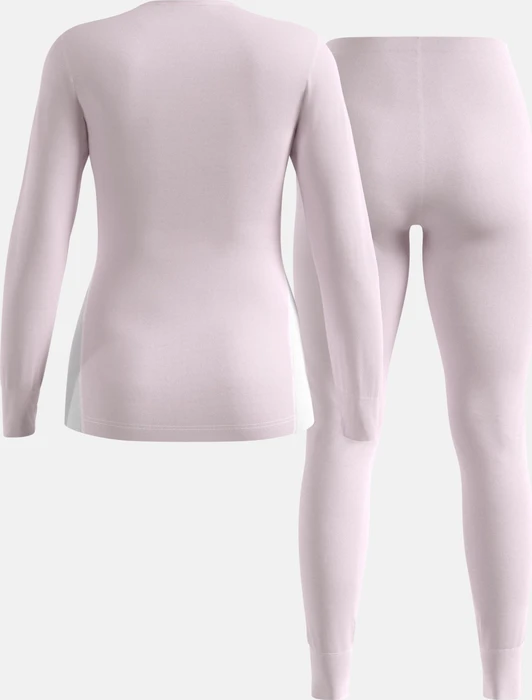 Odlo Active Warm Eco Set orchid ice/white (Damen)
