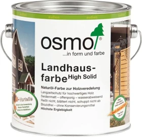 Osmo Landhausfarbe 2704 außen steingrau, 2.5l
