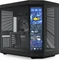 Hyte Y70 Touch Infinite Pitch Black, schwarz, Display der 3. Generation, Glasfenster Vorschaubild