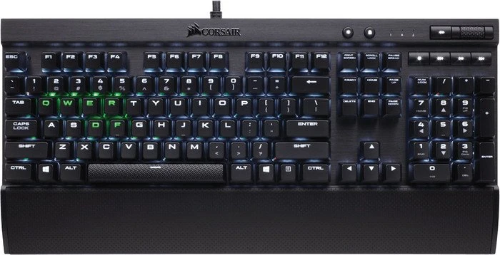 Corsair Gaming K70 LUX RGB, MX SILENT RGB RED, USB, DE