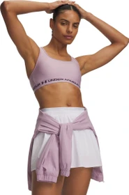 Under Armour Armour Mid Crossback Sport-BH pink/purple echo (Damen)