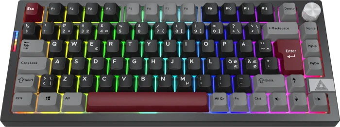 Montech MKey PRO 75 Wireless, Darkness, LEDs RGB, hot-swap, Gateron G Pro 3.0 YELLOW, USB/Bluetooth, ND
