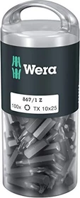 Wera DIY 867/1 Z Torx Bit 1/4", T10x25mm, 100 Stück