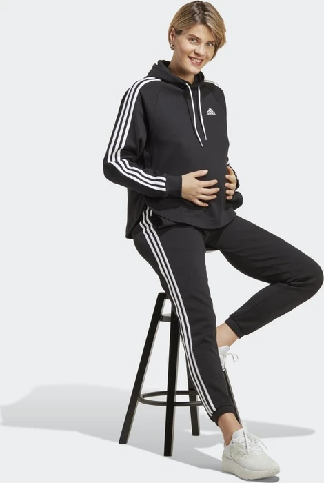 adidas Maternity Over-the-Head Hoodie schwarz/weiß (Damen)