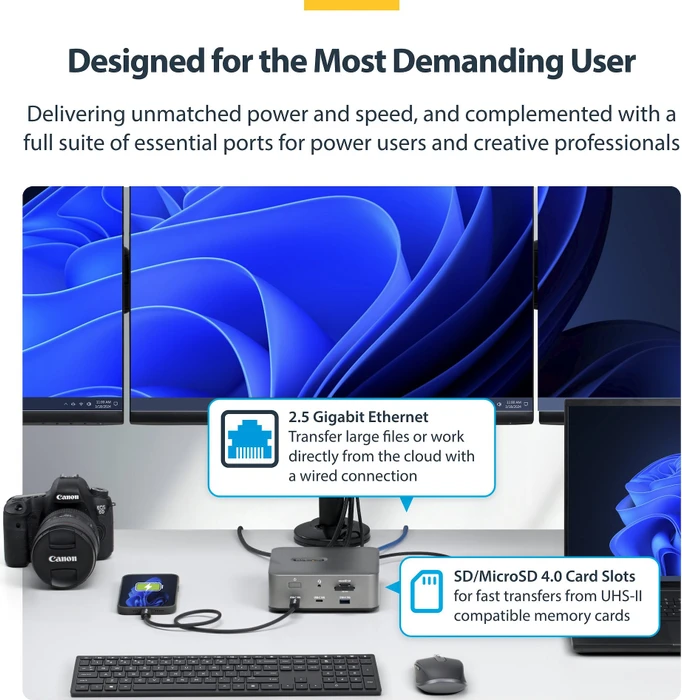 StarTech Universal Docking Station, Thunderbolt 5 [Buchse]