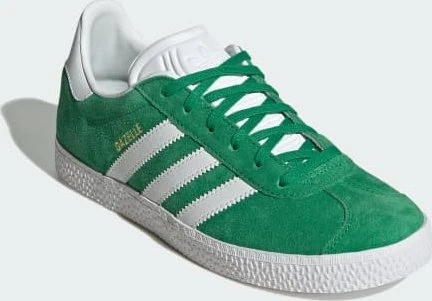 adidas Gazelle green/cloud white/gold metallic (Junior)