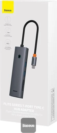 Baseus Ultrajoy 7-in-1 Hub, USB-C 3.0 [Stecker]